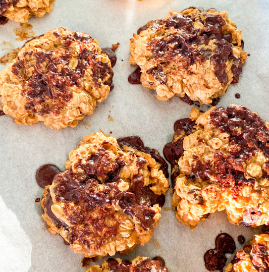 Sugar free choc chip protein snacks